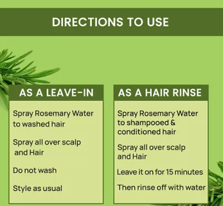 Rosemary Water Hair Spray 50 ML ( Pack Of 2 )