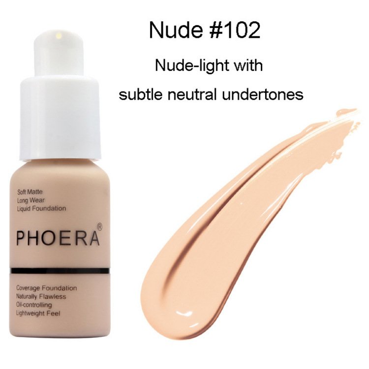 Explosive Press Type Oil Control Natural Colour Matte Concealer Foundation Cream - Image 10