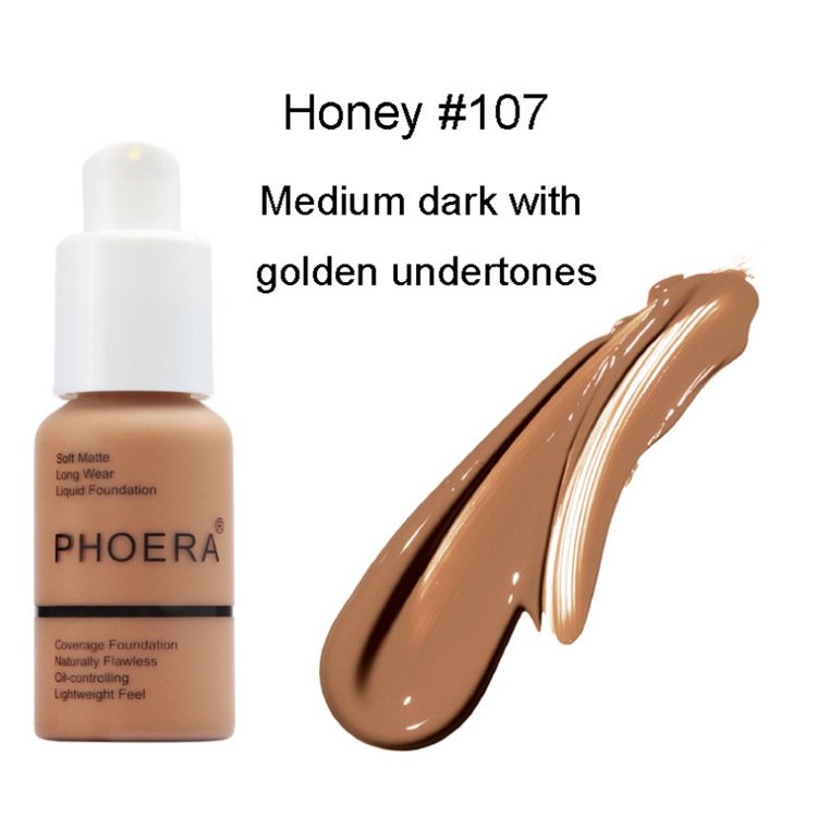 Explosive Press Type Oil Control Natural Colour Matte Concealer Foundation Cream - Image 5