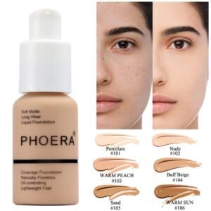 Explosive Press Type Oil Control Natural Colour Matte Concealer Foundation Cream