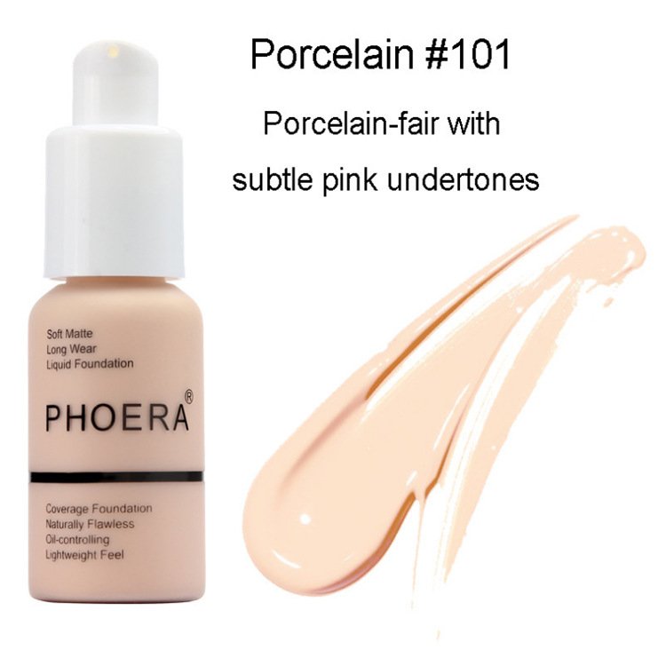 Explosive Press Type Oil Control Natural Colour Matte Concealer Foundation Cream - Image 6