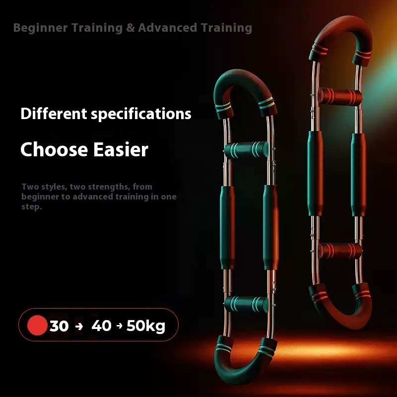 Multi-functional U-shaped Arm Strengthener Chest Trainer Adjustable Forearm Strength Exerciser Home Gym Equipment - Image 3