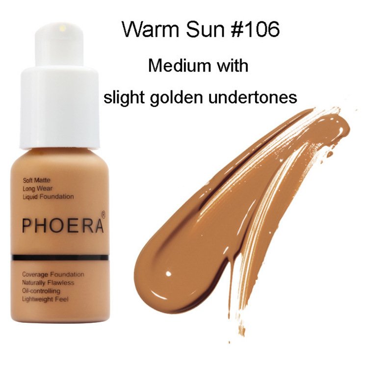 Explosive Press Type Oil Control Natural Colour Matte Concealer Foundation Cream - Image 2