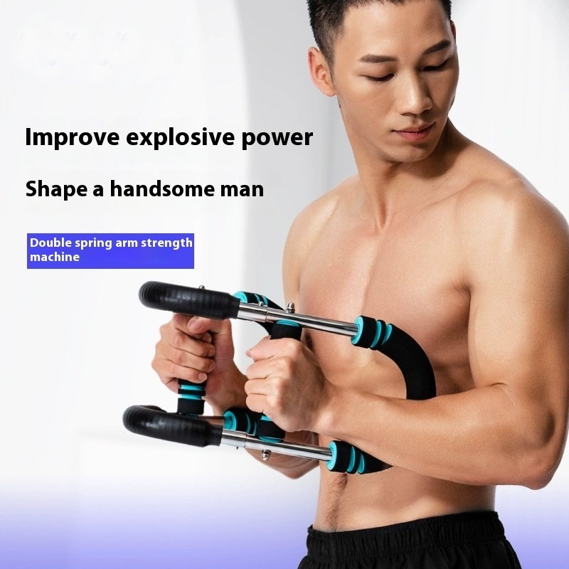 Multi-functional U-shaped Arm Strengthener Chest Trainer Adjustable Forearm Strength Exerciser Home Gym Equipment - Image 9