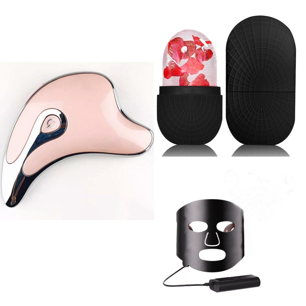 Gua Sha Scraper Facial Massager Face Lifting Slimming LED Light Microcurrent Skin Rejuvenation Electric Body Gouache Massage - Image 2
