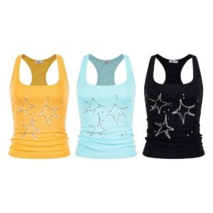 Summer Dopamine Short-Style Vest Women's Summer Top