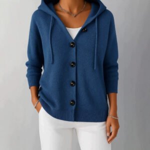 Korean-style Retro Playful And Slimming Hooded Sweater